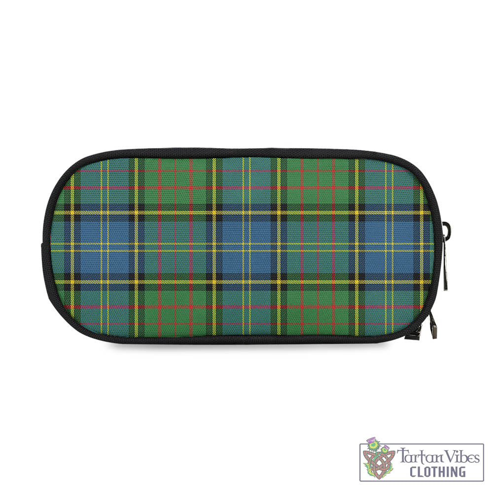 Tartan Vibes Clothing MacMillan Hunting Ancient Tartan Pen and Pencil Case