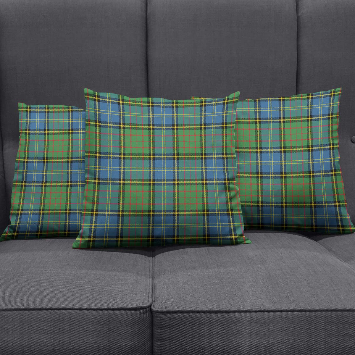 MacMillan Hunting Ancient Tartan Pillow Cover - Tartanvibesclothing