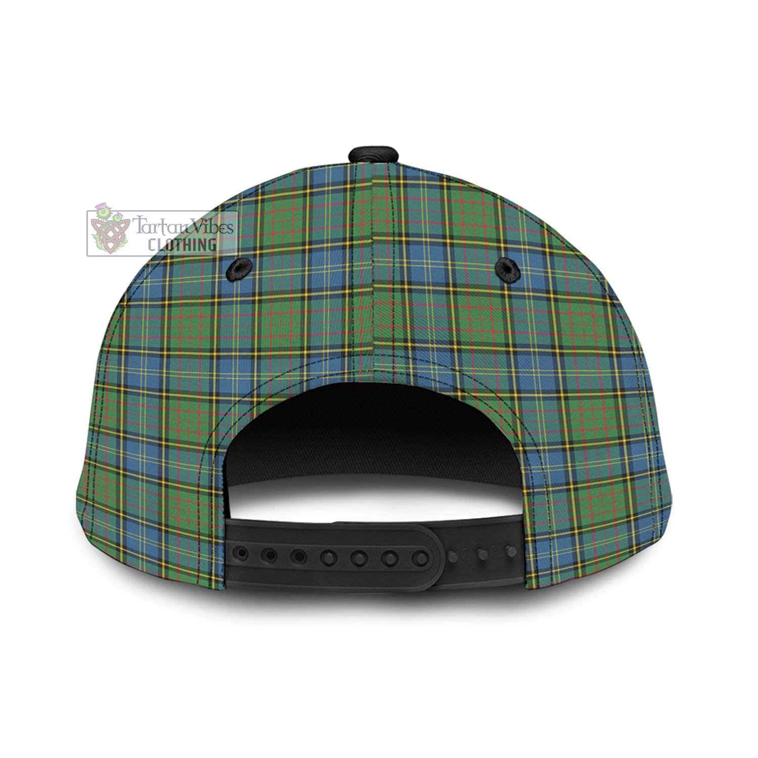 Tartan Vibes Clothing MacMillan Hunting Ancient Tartan Classic Cap with Family Crest In Me Style