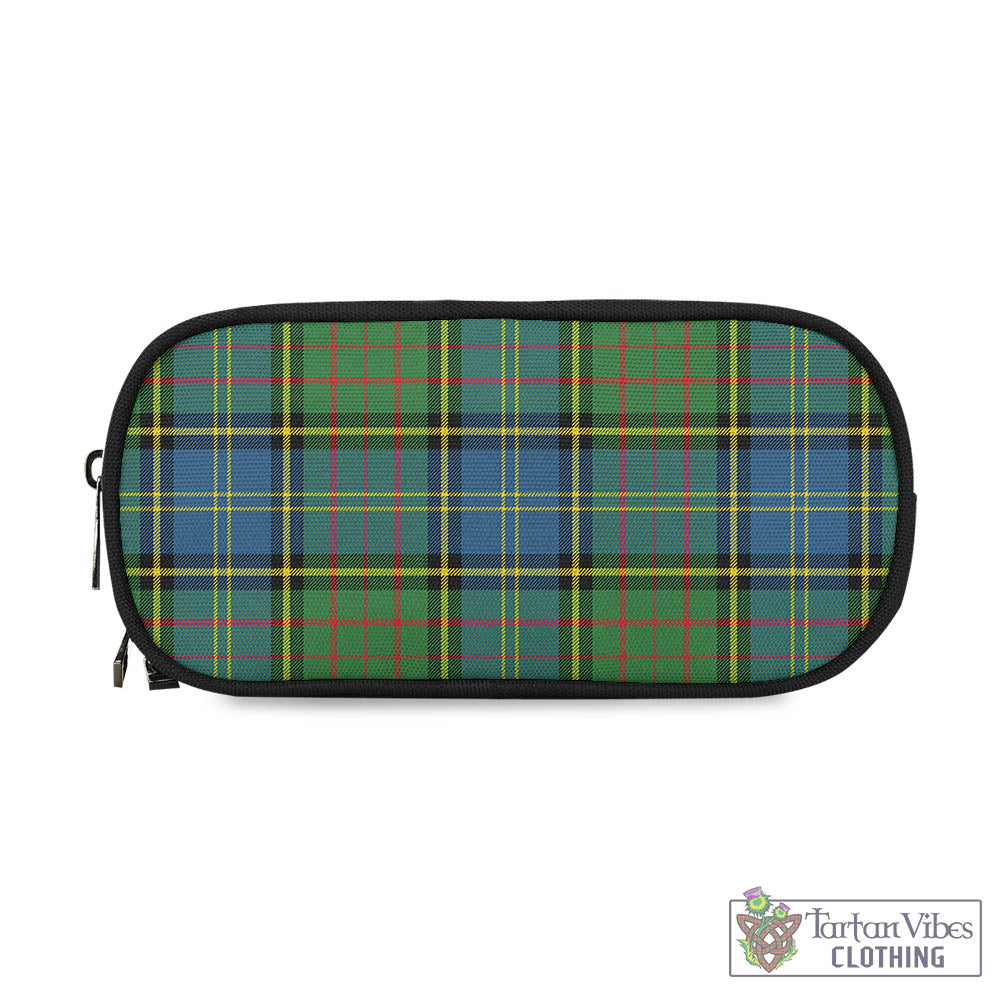 Tartan Vibes Clothing MacMillan Hunting Ancient Tartan Pen and Pencil Case