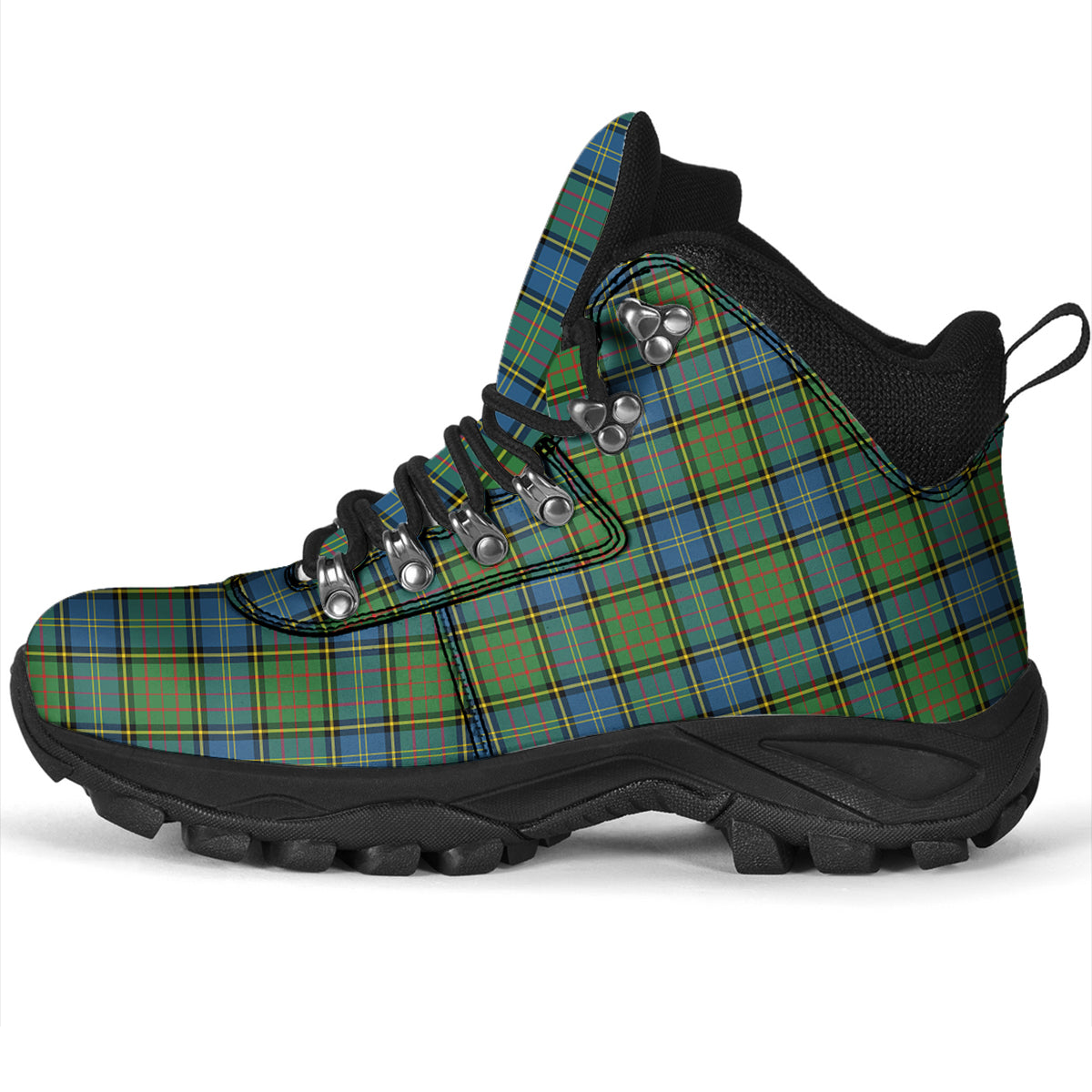 MacMillan Hunting Ancient Tartan Alpine Boots - Tartanvibesclothing