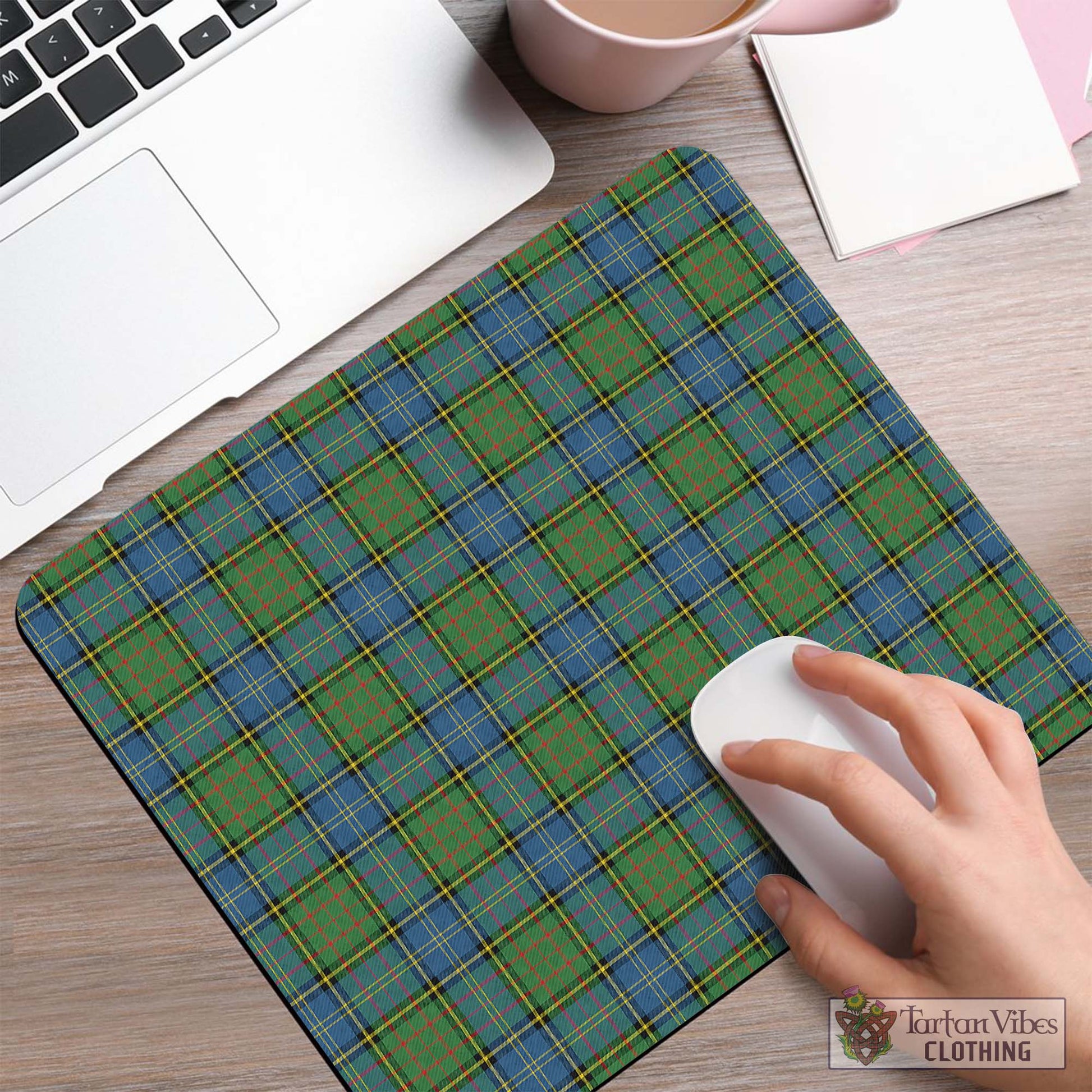 Tartan Vibes Clothing MacMillan Hunting Ancient Tartan Mouse Pad