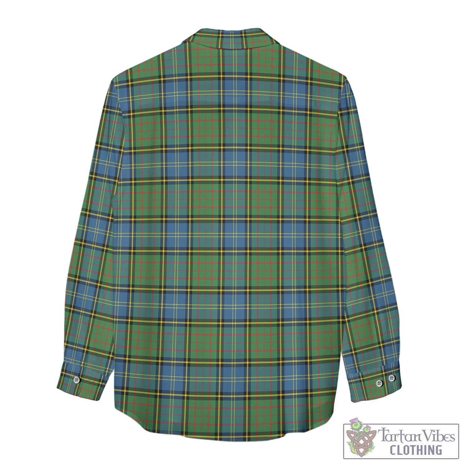 MacMillan Hunting Ancient Tartan Womens Casual Shirt