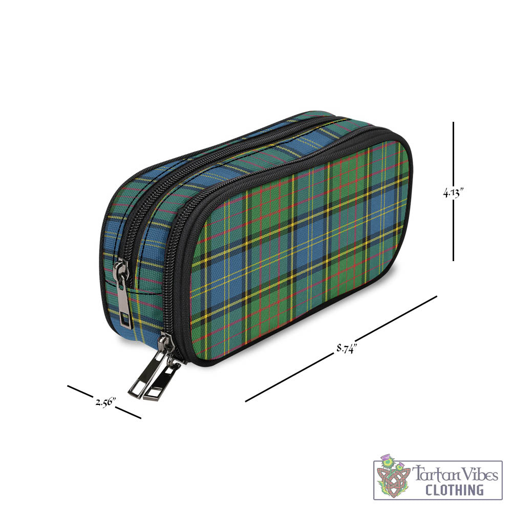 Tartan Vibes Clothing MacMillan Hunting Ancient Tartan Pen and Pencil Case