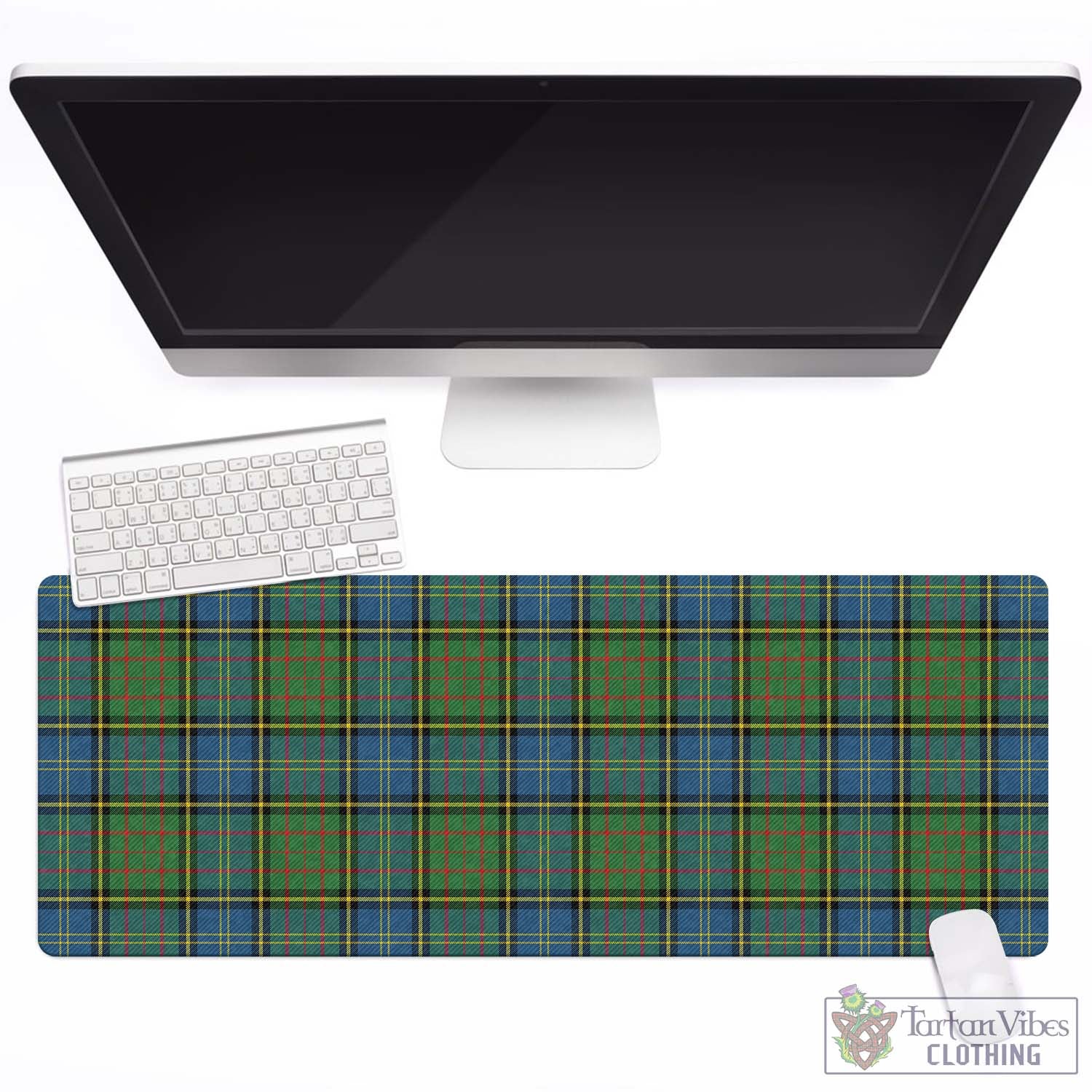 Tartan Vibes Clothing MacMillan Hunting Ancient Tartan Mouse Pad