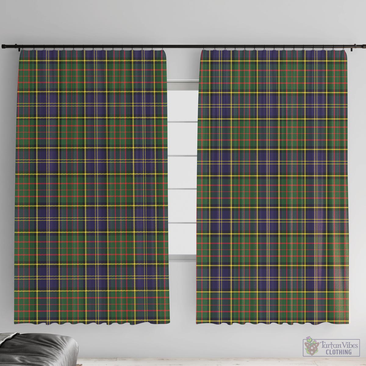 MacMillan Hunting Modern Tartan Window Curtain