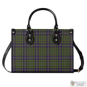 MacMillan Hunting Modern Tartan Luxury Leather Handbags