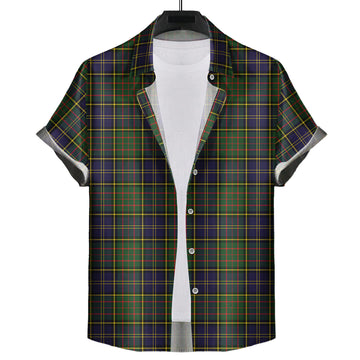 MacMillan Hunting Modern Tartan Short Sleeve Button Down Shirt