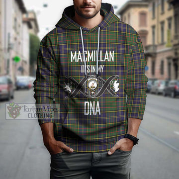 MacMillan Hunting Modern Tartan Hoodie with Family Crest DNA In Me Style