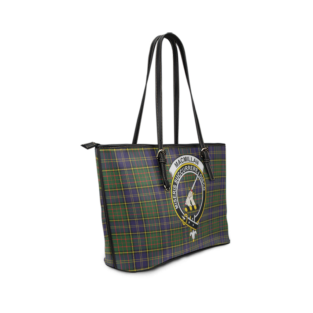 macmillan-hunting-modern-tartan-leather-tote-bag-with-family-crest