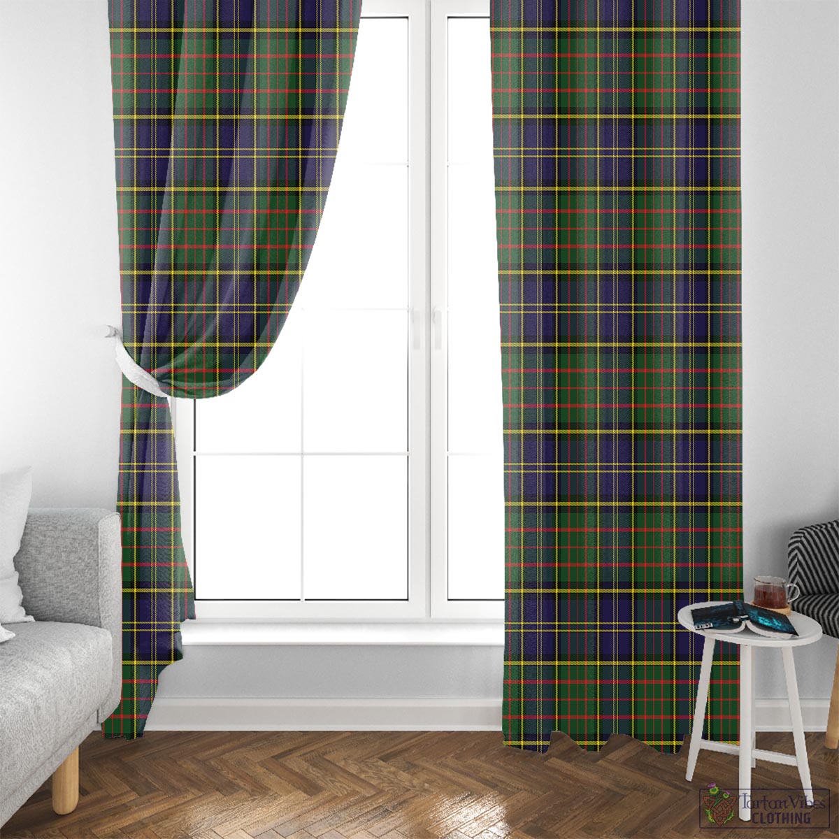 MacMillan Hunting Modern Tartan Window Curtain