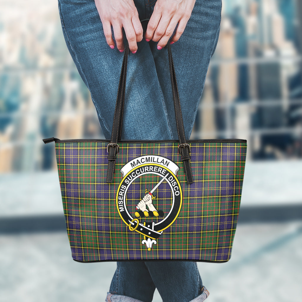 macmillan-hunting-modern-tartan-leather-tote-bag-with-family-crest