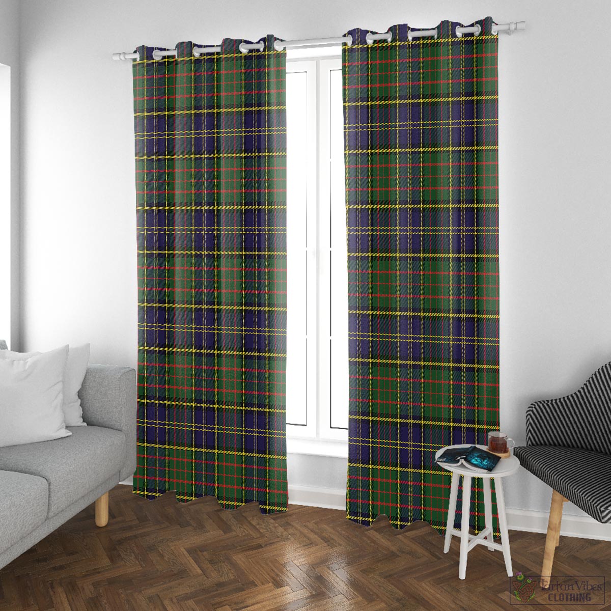 MacMillan Hunting Modern Tartan Window Curtain