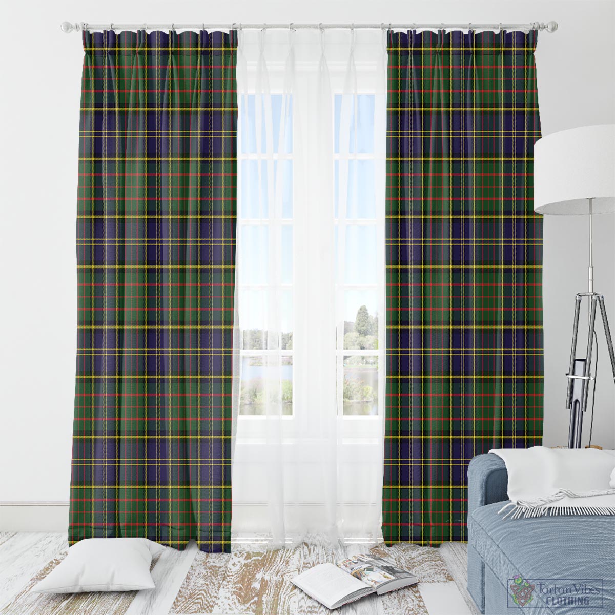 MacMillan Hunting Modern Tartan Window Curtain