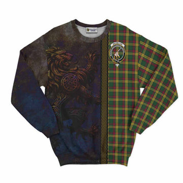 MacMillan (McMillan) Tartan Family Crest Sweatshirt Alba Gu Brath Be Brave Lion Ancient Style Unisex - Tartan Vibes Clothing