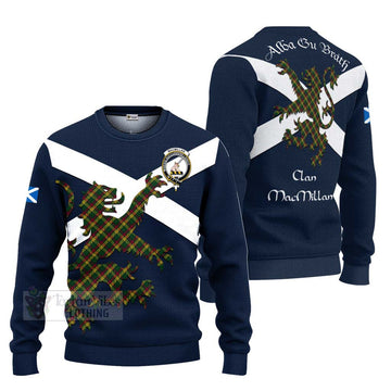 MacMillan (McMillan) Tartan Lion Rampant Ugly Sweater Proudly Display Your Heritage with Alba Gu Brath and Clan Name