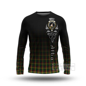 MacMillan (McMillan) Tartan Long Sleeve T-Shirt Featuring Alba Gu Brath Family Crest Celtic Inspired