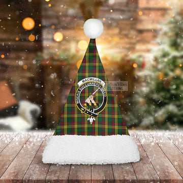 MacMillan (McMillan) Tartan Christmas Santa Hats with Family Crest