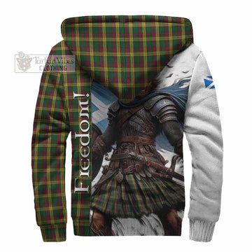 MacMillan (McMillan) Crest Tartan Sherpa Hoodie Inspired by the Freedom of Scottish Warrior