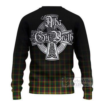 MacMillan (McMillan) Tartan Ugly Sweater Featuring Alba Gu Brath Family Crest Celtic Inspired