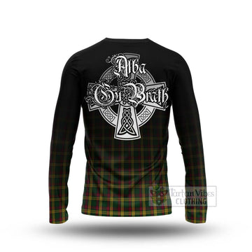 MacMillan (McMillan) Tartan Long Sleeve T-Shirt Featuring Alba Gu Brath Family Crest Celtic Inspired