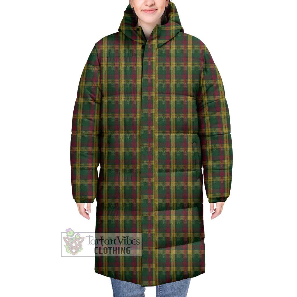 Tartan Vibes Clothing MacMillan (McMillan) Tartan Long Down Jacket