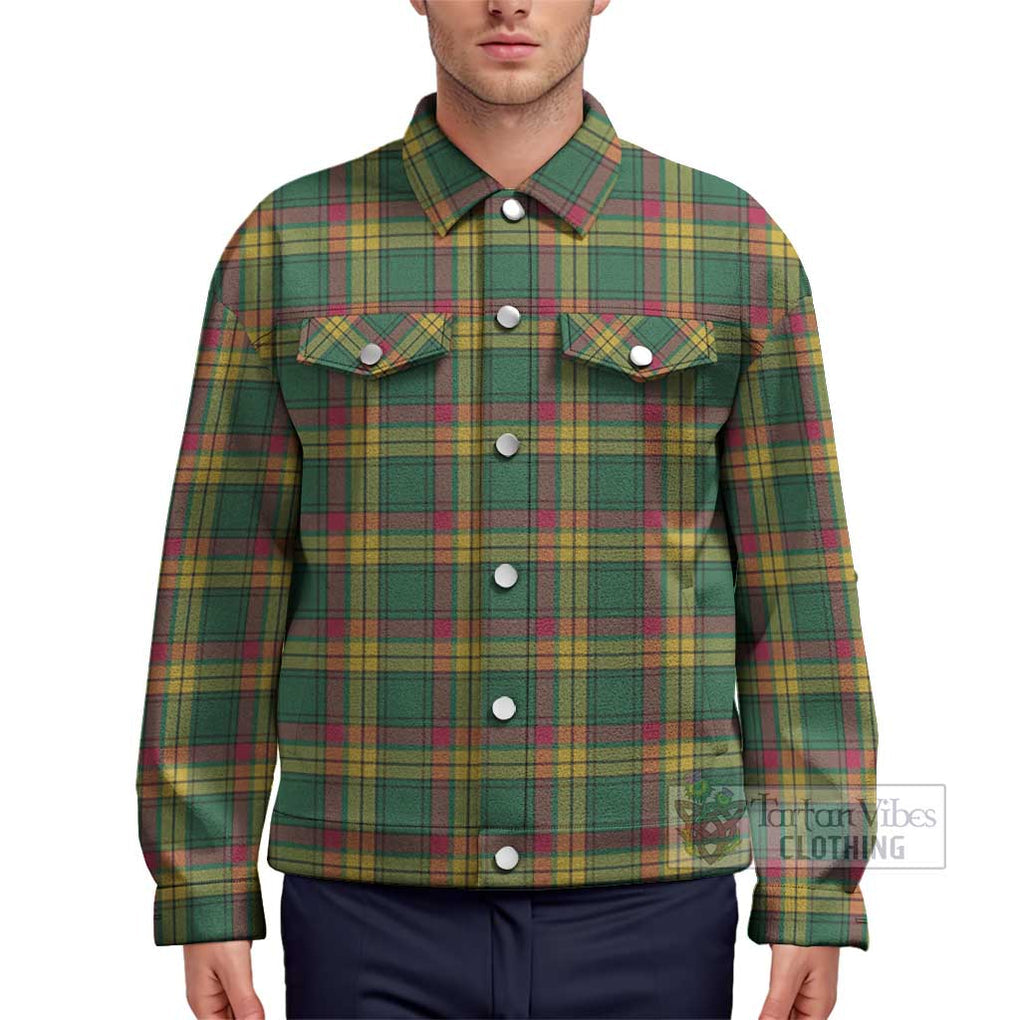 MacMillan Old Ancient Tartan Unisex Lapel Cotton Jacket Unisex - Tartan Vibes Clothing