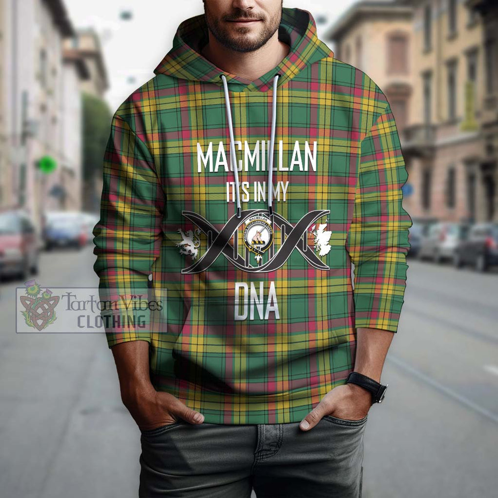 MacMillan Old Ancient Tartan Hoodie with Family Crest DNA In Me Style Pullover Hoodie - Tartanvibesclothing Shop