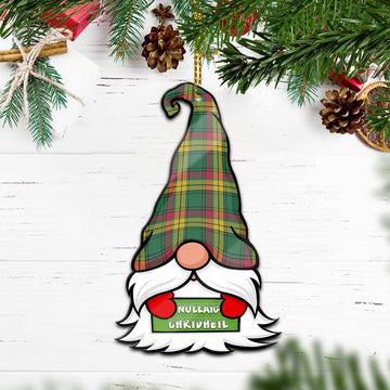 MacMillan Old Ancient Gnome Christmas Ornament with His Tartan Christmas Hat