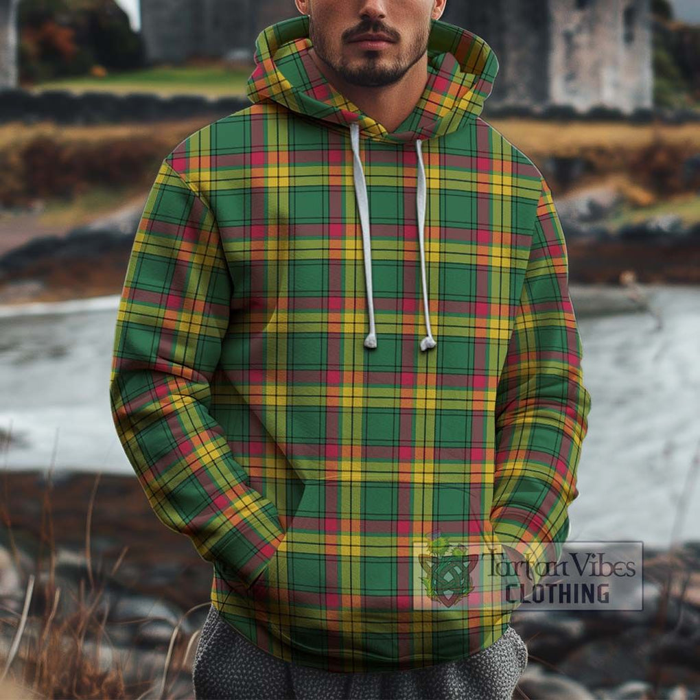 MacMillan Old Ancient Tartan Cotton Hoodie Pullover Hoodie XS - Tartan Vibes Clothing