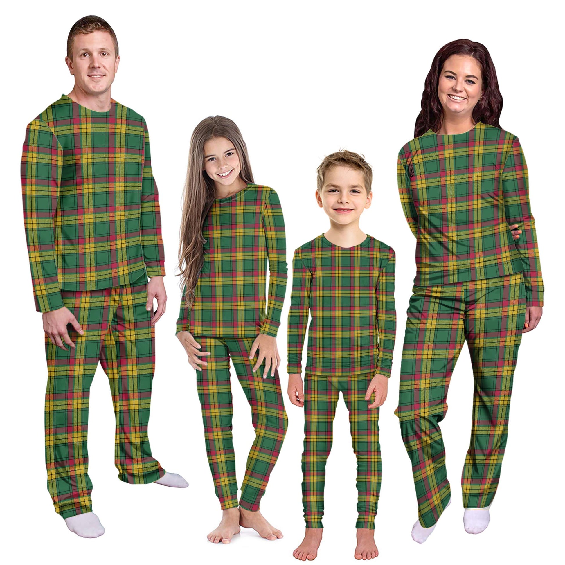 MacMillan Old Ancient Tartan Pajamas Family Set Kid - Tartan Vibes Clothing