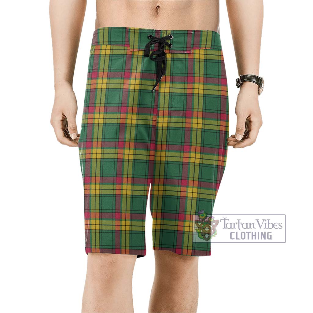 MacMillan Old Ancient Tartan Men's Board Shorts Men - Tartan Vibes Clothing