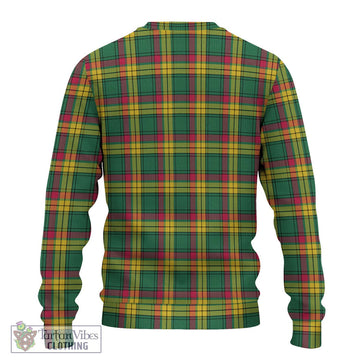 MacMillan Old Ancient Tartan Ugly Sweater with Family Crest DNA In Me Style