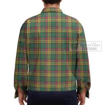 MacMillan Old Ancient Tartan Unisex Lapel Cotton Jacket