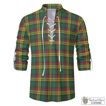 MacMillan Old Ancient Tartan Men's Scottish Traditional Jacobite Ghillie Kilt Shirt