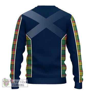 MacMillan Old Ancient Tartan Ugly Sweater with Family Crest and Lion Rampant Vibes Sport Style