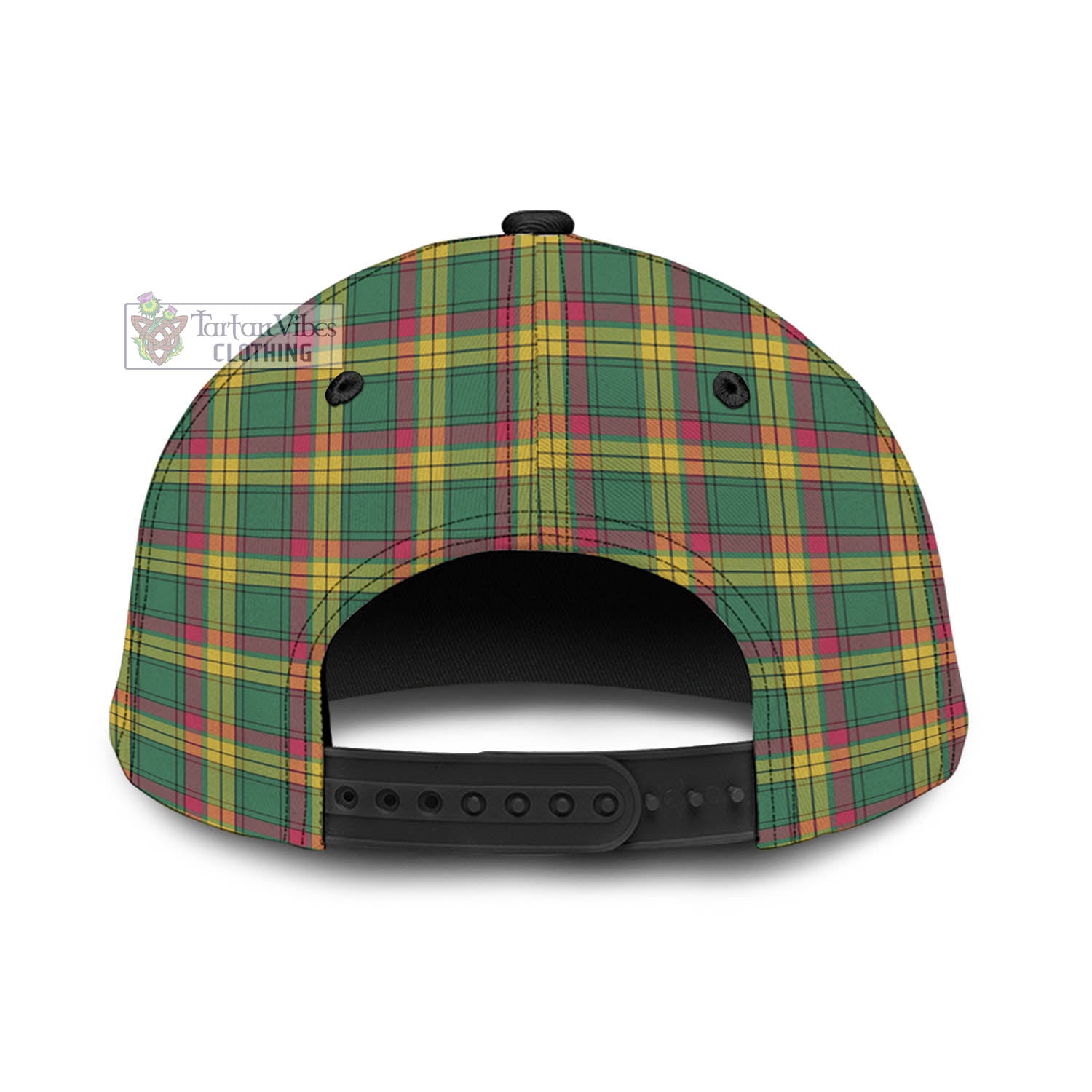 Tartan Vibes Clothing MacMillan Old Ancient Tartan Classic Cap with Family Crest In Me Style