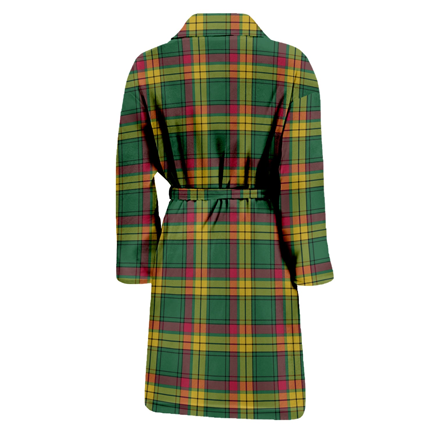 MacMillan Old Ancient Tartan Bathrobe with Family Crest - Tartan Vibes Clothing