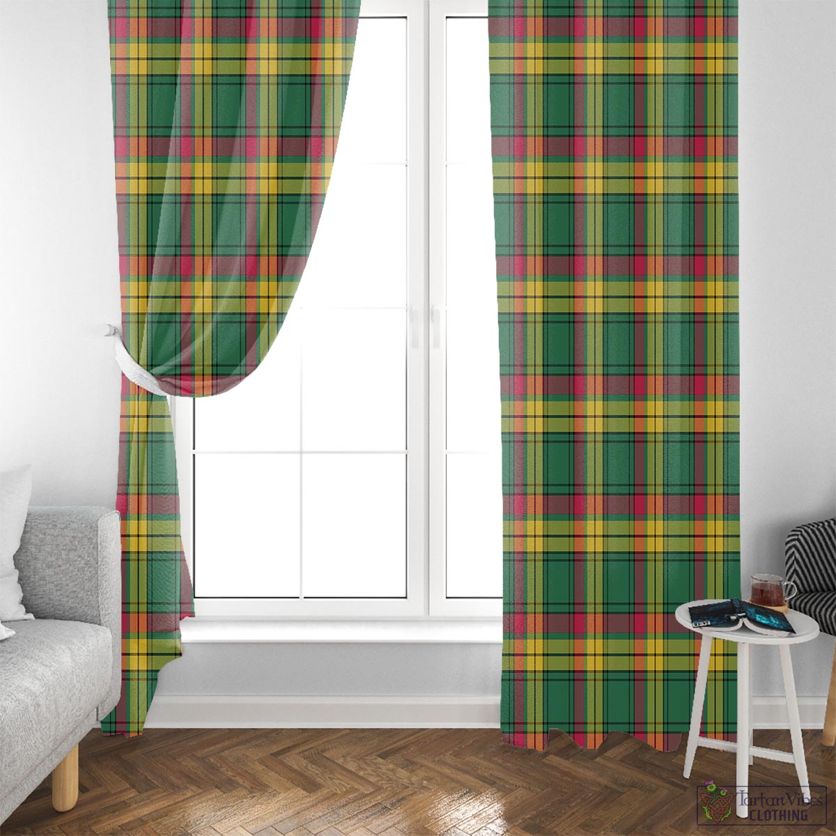 MacMillan Old Ancient Tartan Window Curtain