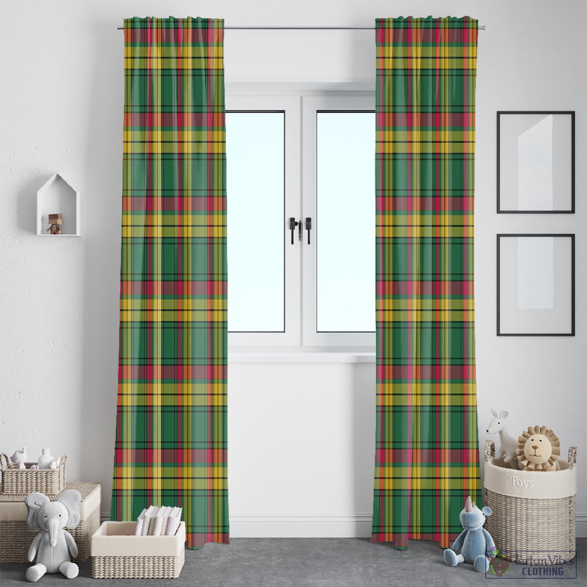 MacMillan Old Ancient Tartan Window Curtain