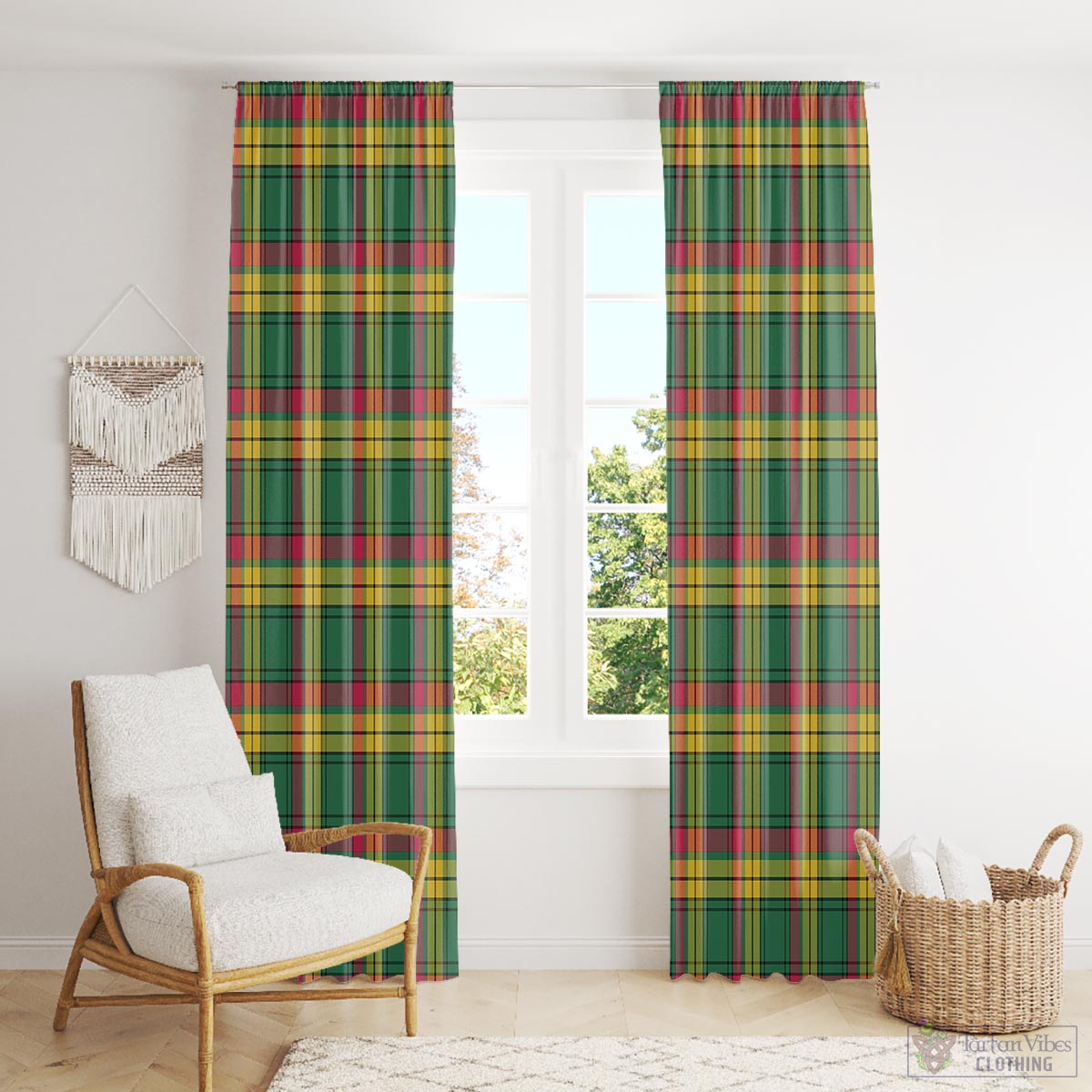 MacMillan Old Ancient Tartan Window Curtain