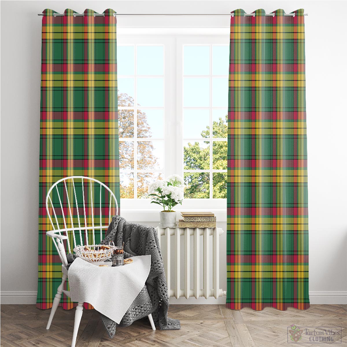 MacMillan Old Ancient Tartan Window Curtain