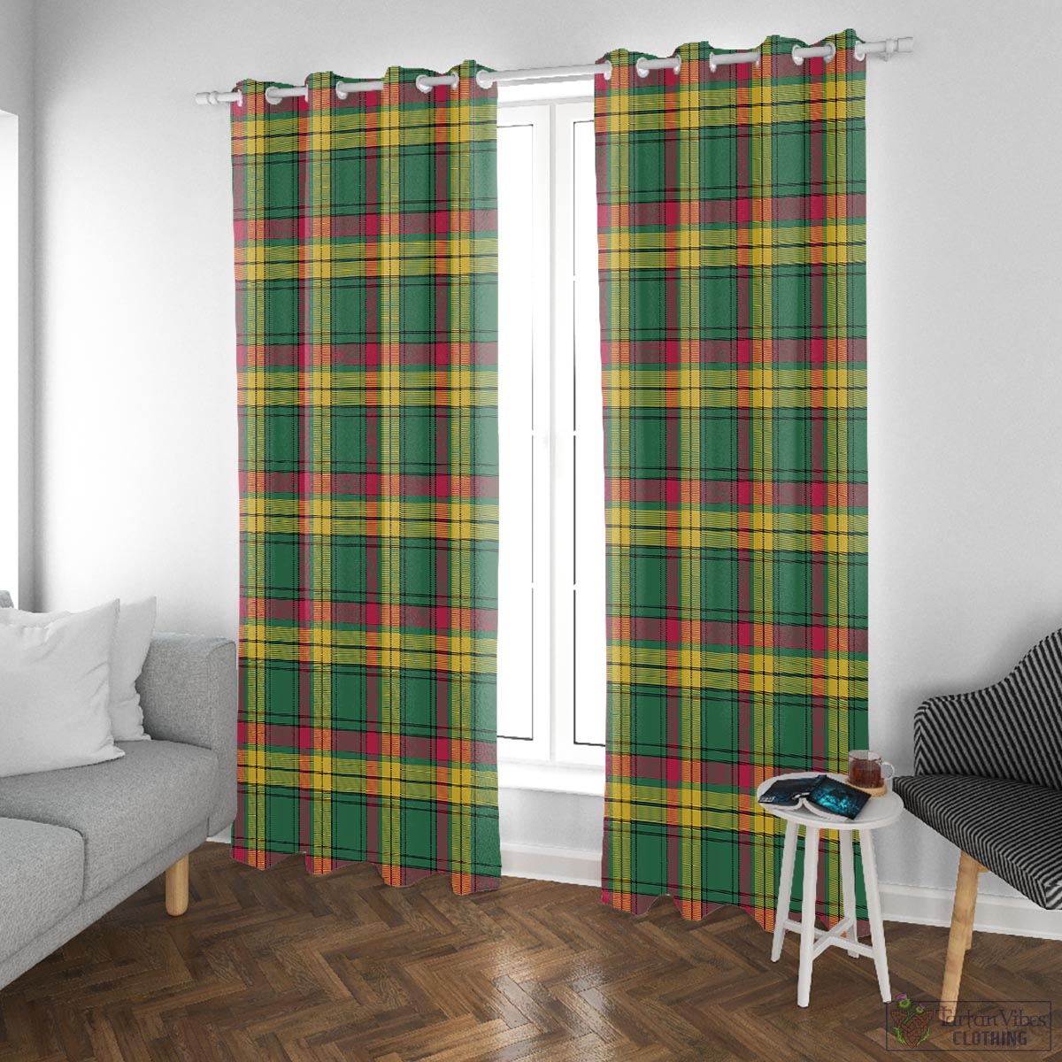 MacMillan Old Ancient Tartan Window Curtain