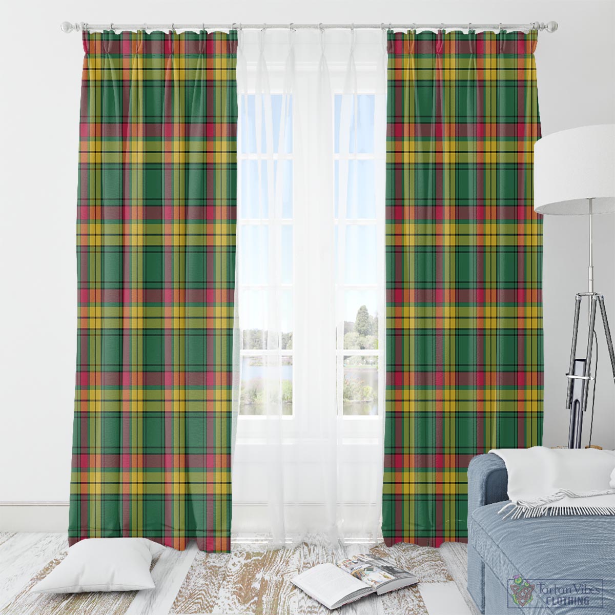 MacMillan Old Ancient Tartan Window Curtain