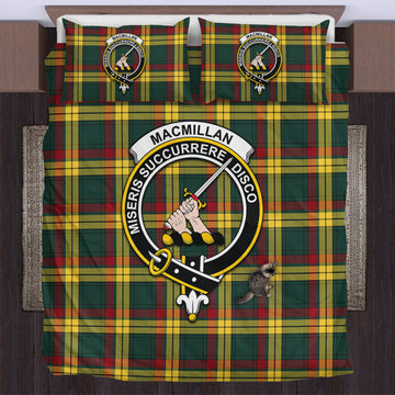 MacMillan Old Modern Tartan Bedding Set with Family Crest