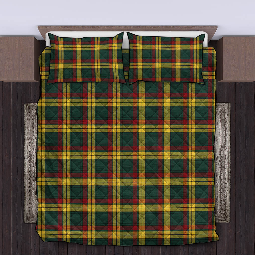 MacMillan Old Modern Tartan Quilt Bed Set - Tartanvibesclothing