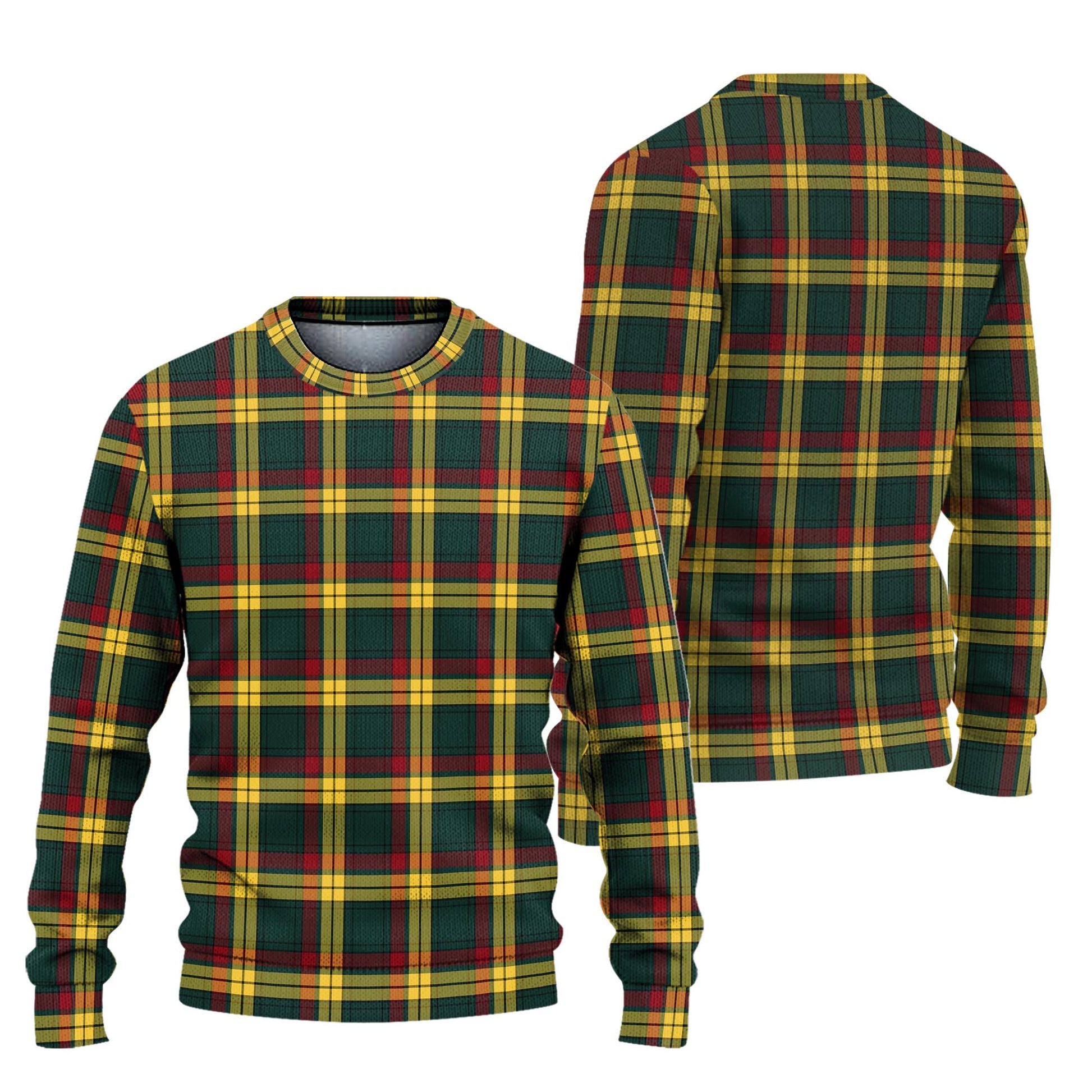 MacMillan Old Modern Tartan Knitted Sweater Unisex - Tartanvibesclothing