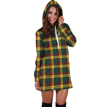 MacMillan Old Modern Tartan Hoodie Dress with Family Crest