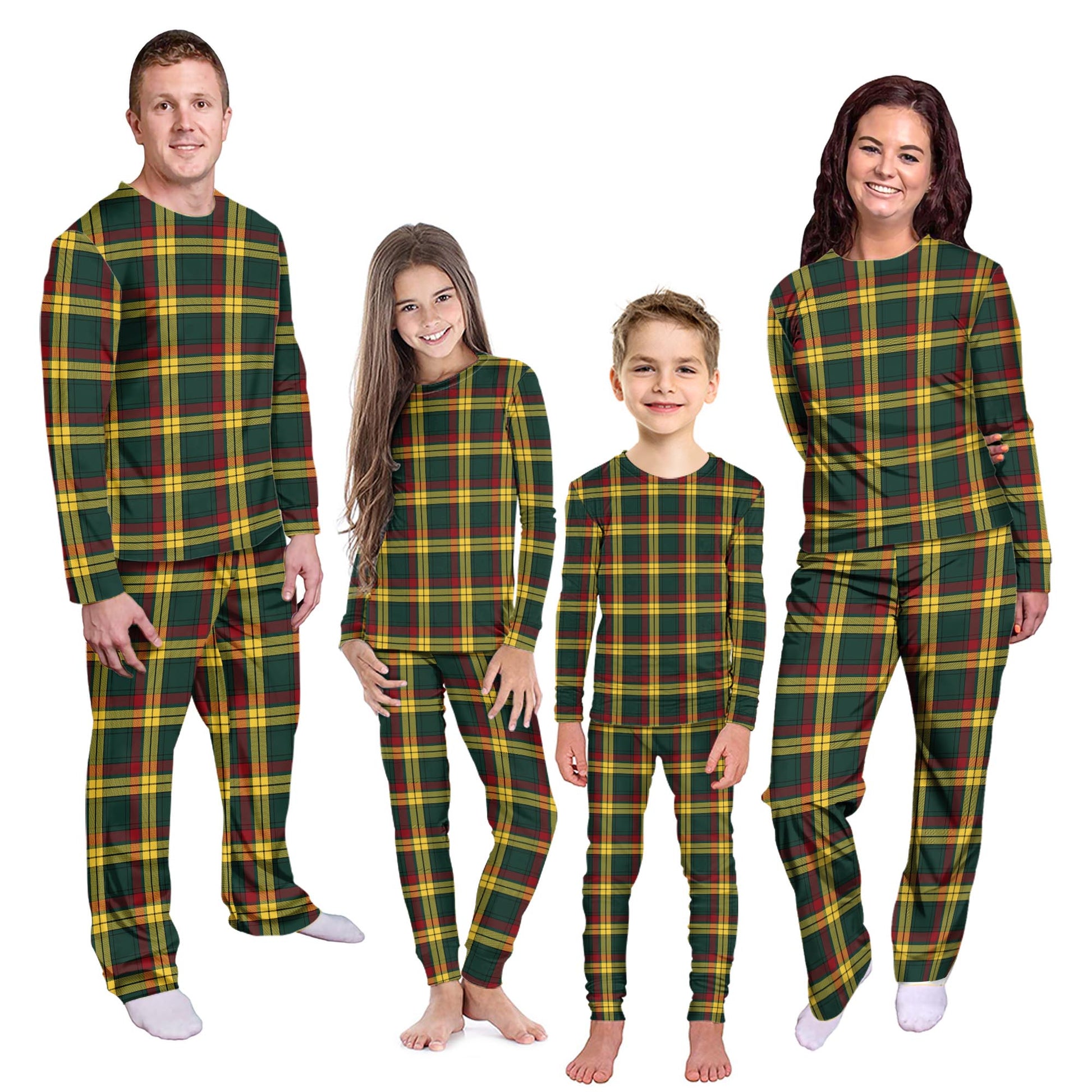 MacMillan Old Modern Tartan Pajamas Family Set - Tartanvibesclothing