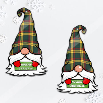 MacMillan Old Modern Gnome Christmas Ornament with His Tartan Christmas Hat